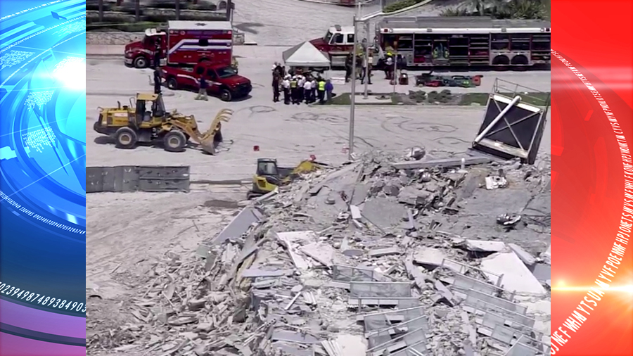 BREAKING: Building collapses in Miami Beach