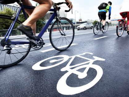 NYC will be getting 400 miles of protected lanes, 250 miles for bikes and 150 for buses